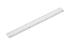 Linijka metalowa 30 cm FERRA / Srebrny 17927-00