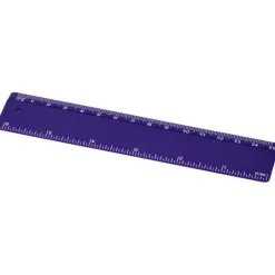 Linijka Renzo o długości 15 cm wykonana z tworzywa sztucznego / Fioletowy 21053611