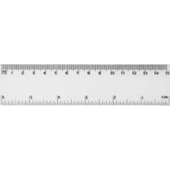 Linijka Rothko PP o długości 15 cm / Przezroczysty 21054010