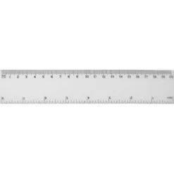 Linijka Rothko PP o długości 20 cm / Przezroczysty 21058510