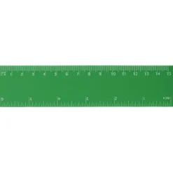 Linijka Rothko PP o długości 15 cm / Zielony 21054001