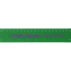 Linijka Rothko PP o długości 20 cm / Zielony 21058501