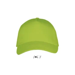 LONG BEACH Czapka 5 pan. / Lime S00594-LM-M
