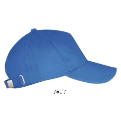 LONG BEACH Czapka 5 pan. / Niebieski S00594-RB-M