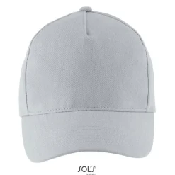 LONG BEACH Czapka 5 pan. / Pure Grey S00594-PG-M