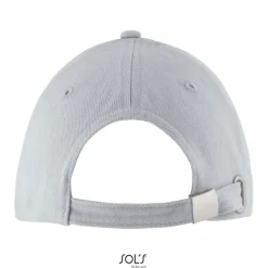 LONG BEACH Czapka 5 pan. / Pure Grey S00594-PG-M