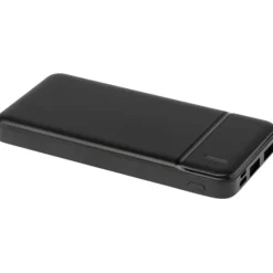 Loop powerbank o pojemności 10 000 mAh z tworzyw sztucznych pochodzących z recyklingu / Czarny 12432190
