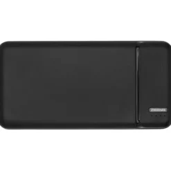 Loop powerbank o pojemności 20 000 mAh z tworzyw sztucznych pochodzących z recyklingu / Czarny 12432290