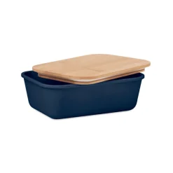 Lunchbox z bambusową pokrywką / Francuski Granat MO6240-85