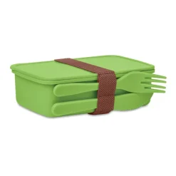 Lunchbox ze sztućcami / Limonka MO6254-48