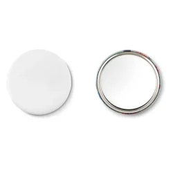 Lusterko button / Srebrny mat MO9335-16
