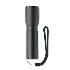 Mała aluminiowa latarka LED / Czarny MO6591-03