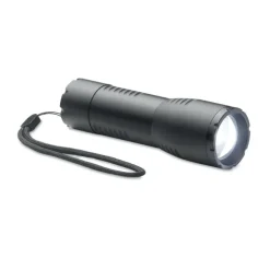 Mała aluminiowa latarka LED / Czarny MO6591-03
