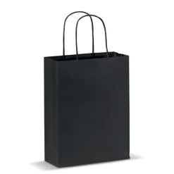 Mała Torba Papierowa Eco 120g/m² / Czarny LT91716-N0002