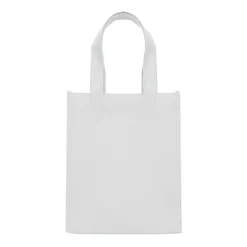 Mała torba prezentowa z RPET / Bialy MO2698-06