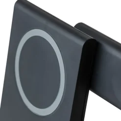 Magnetyczna ładowarka bezprzewodowa 3 w 1, 15W / Czarny VB139-03