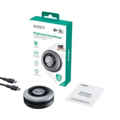 Magnetyczna ładowarka bezprzewodowa 25W Aukey / Czarny VAM16-03