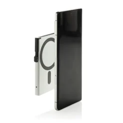 Magnetyczne etui na kartę kredytową, ochrona RFID / Silver P820.9502