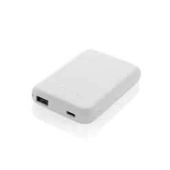 Magnetyczny bezprzewodowy power bank 5000 mAh, 5W Stellar / Biały P322.5903