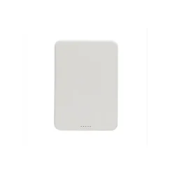 Magnetyczny bezprzewodowy power bank 5000 mAh Magnetix / Biały P322.403