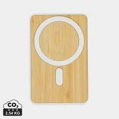 Magnetyczny bezprzewodowy power bank 5000 mAh 5W / Biały P322.9003