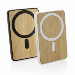 Magnetyczny bezprzewodowy power bank 5000 mAh 5W / Biały P322.9003