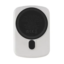 Magnetyczny bezprzewodowy power bank 5000 mAh MagBoost / Biały P322.413