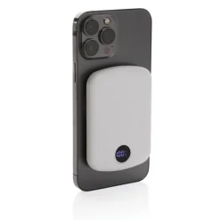 Magnetyczny bezprzewodowy power bank 5000 mAh MagBoost / Biały P322.413