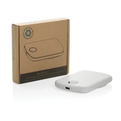 Magnetyczny bezprzewodowy power bank 5000 mAh MagBoost / Biały P322.413
