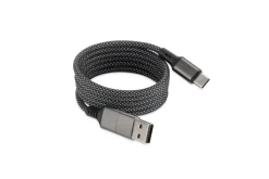Magnetyczny kabel do ładowania ALEKSA / Srebrny 09184-14