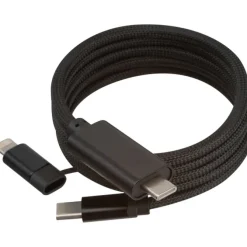 Magnetyczny kabel do ładowania BIANKA / Czarny 3477903