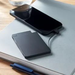 Magnetyczny power bank 2500 mAh / Czarny MO2510-03