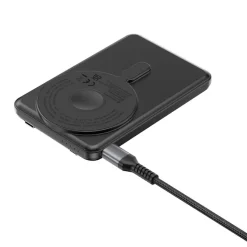 Magnetyczny power bank 5000 mAh Urban Vitamin Redwood / Czarny P322.7101