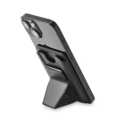 Magnetyczny uchwyt na kartę PU / Czarny MO2654-03