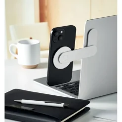 Magnetyczny uchwyt na telefon / Srebrny MO3160-14