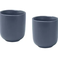Male filiżanki ceramiczne do espresso o pojemności 90 ml - zestaw 2 sztuk / Hale Blue 12639755