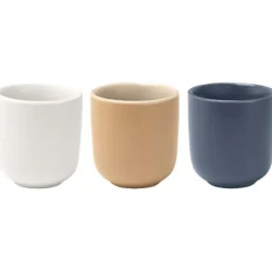 Male filiżanki ceramiczne do espresso o pojemności 90 ml - zestaw 2 sztuk / Hale Blue 12639755