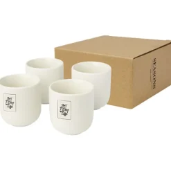 Male 4 sztuki, filiżanka do espresso o pojemności 90 ml / Biały 11331701