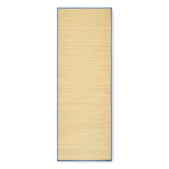 Mata plażowa naturalna słoma / Niebieski MO2833-37