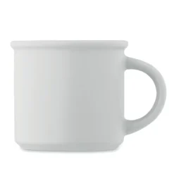 Matowy kubek ceramiczny 300 ml / Bialy MO2455-06