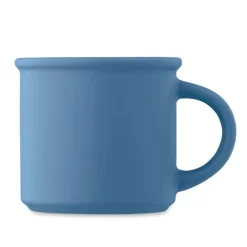 Matowy kubek ceramiczny 300 ml / Niebieski MO2455-04