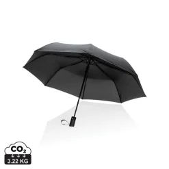Mały parasol automatyczny 21" AWARE™ RPET / Czarny P850.591