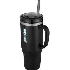 Melbourne kubek ze słomką z certyfikatem RCS 1200 ml / Czerwony 10080121