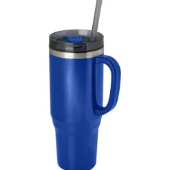Melbourne kubek ze słomką z certyfikatem RCS 1200 ml / Błękit królewski 10080153