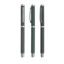 Metalowe piórko kulkowe soft touch / Jagger / Light Grey IP13155195