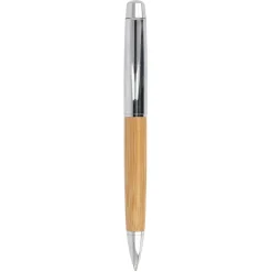 Metalowy bambusowy długopis w tubie / Naturalny LT82172-N0094