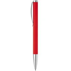 Metalowy długopis Modena miękki dotyk / Czerwony LT87762-N0021