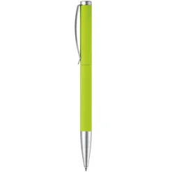 Metalowy długopis Modena miękki dotyk / Jasnozielony LT87762-N0032