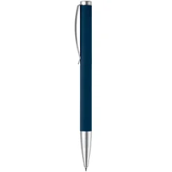 Metalowy długopis Modena miękki dotyk / Ciemnoniebieski LT87762-N0010