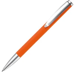 Metalowy długopis Modena miękki dotyk / Pomarańczowy LT87762-N0026